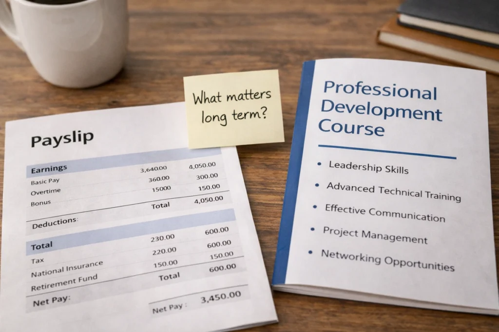 Growth or Salary: Which Should You Prioritise?